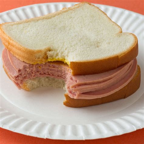 baloney sandwich.